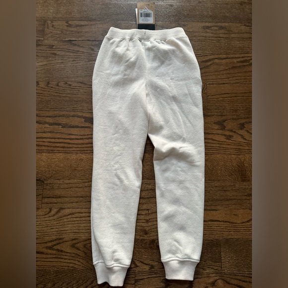 The North Face Girls' Camp Fleece Joggers, white gardenia, small, NWT - Picture 3 of 4